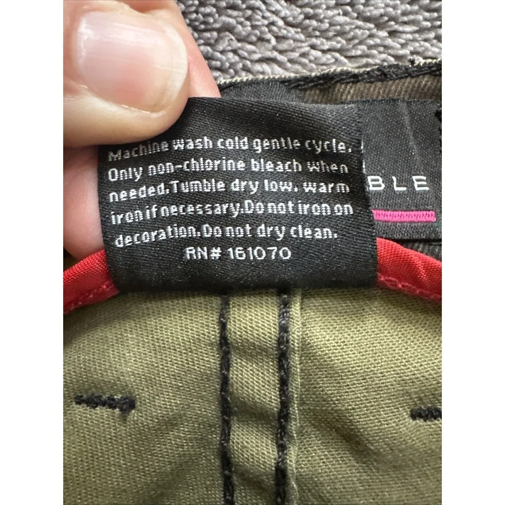 Switch Remarkable Camo Moto Jeans 38x34 Ribbed‎ Panel Stretch